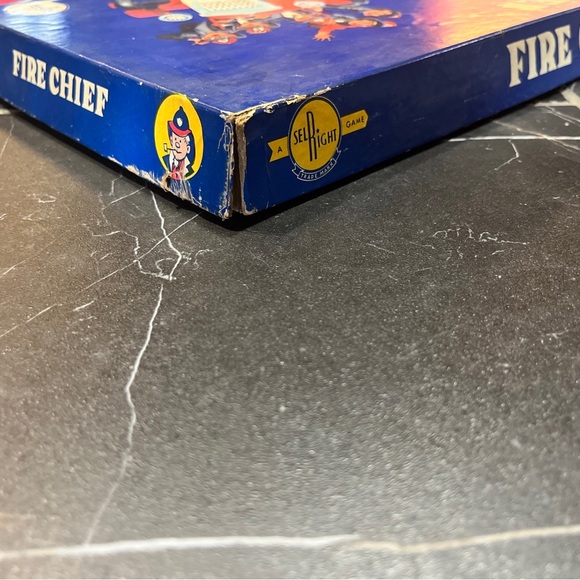 RARE Vintage Fire Chief The Game Of Mixed Up Firemen 1957 Selchow & Righter Co. - Picture 5 of 12